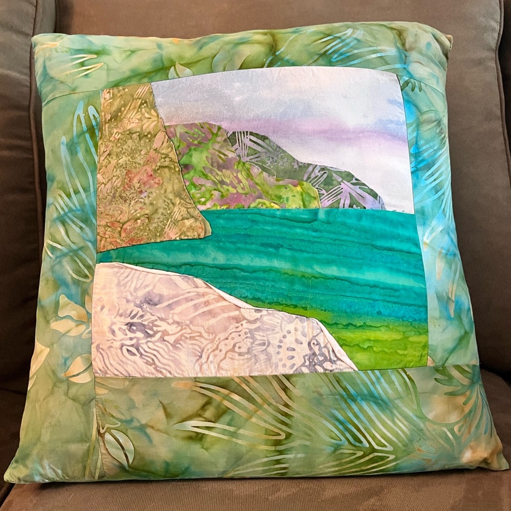 Tropical Print Decorative Pillow cover